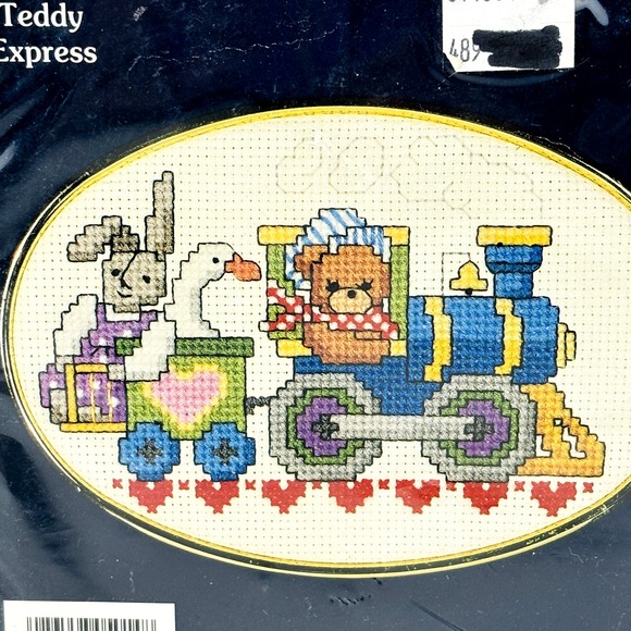 Teddy Express Counted Cross Stitch Kit CK1014 Dale Burdett‎ - Picture 2 of 4